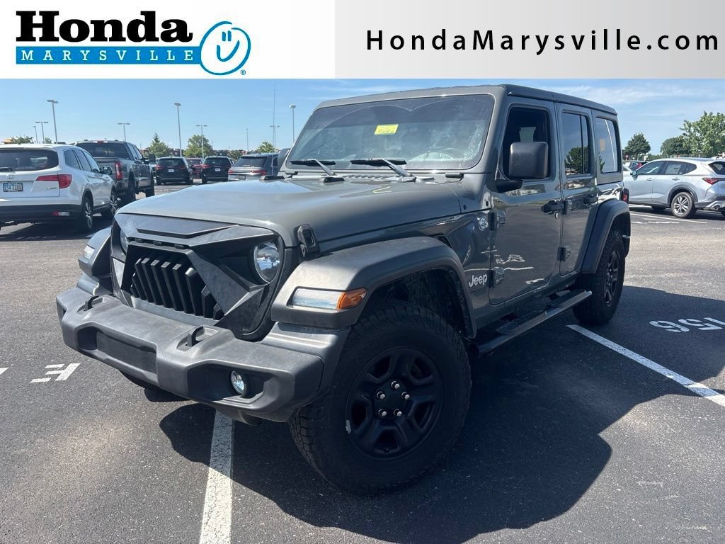 Used 2020 Jeep Wrangler Unlimited Sport