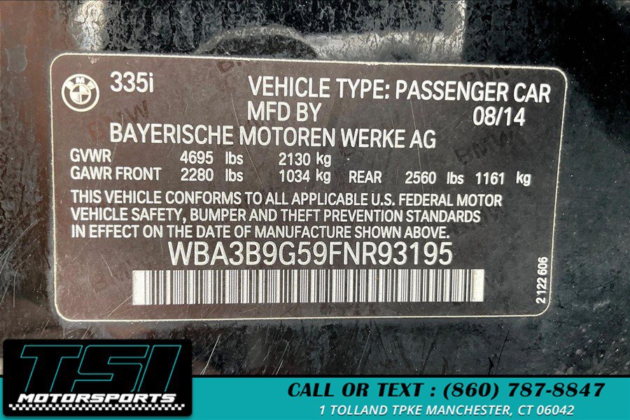 Used 2015 BMW 335i xDrive Sedan AWD/4WD image 30