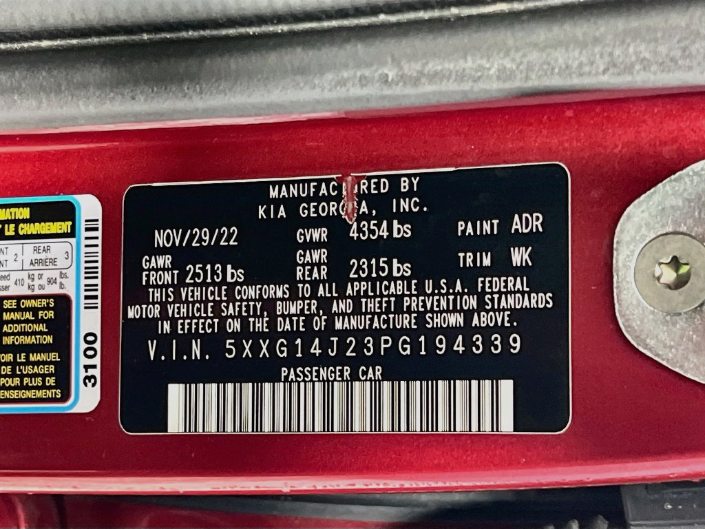 Certified 2023 Kia K5 LXS FWD image 13