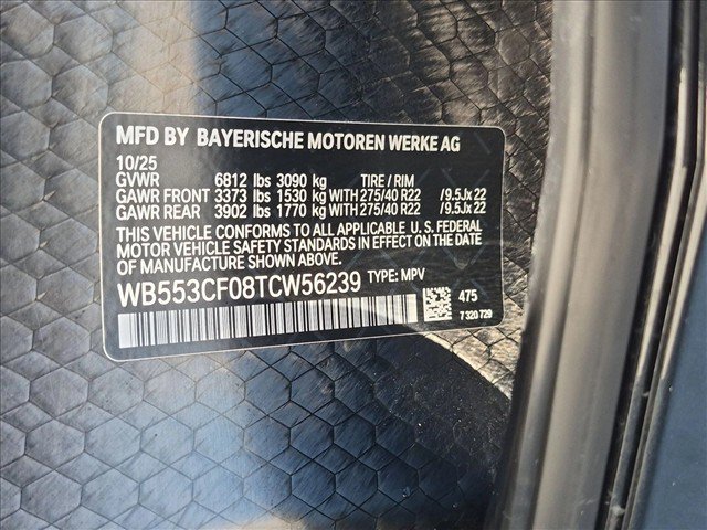 Used 2026 BMW iX xDrive60 w/ M Sport Package AWD/4WD image 27