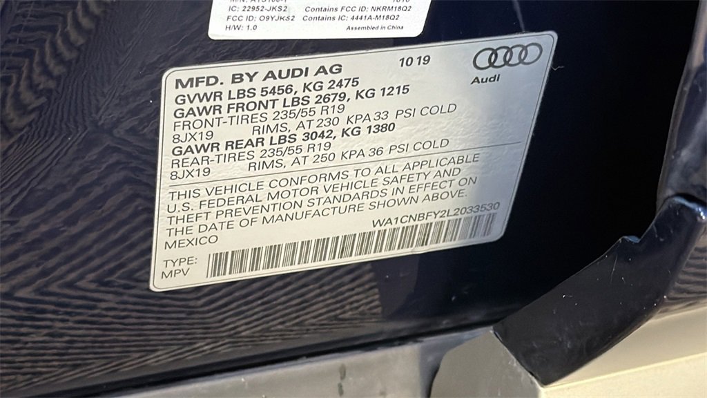 Used 2020 Audi Q5 Prestige image 34