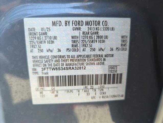 Certified 2025 Ford Maverick Lariat AWD/4WD image 26