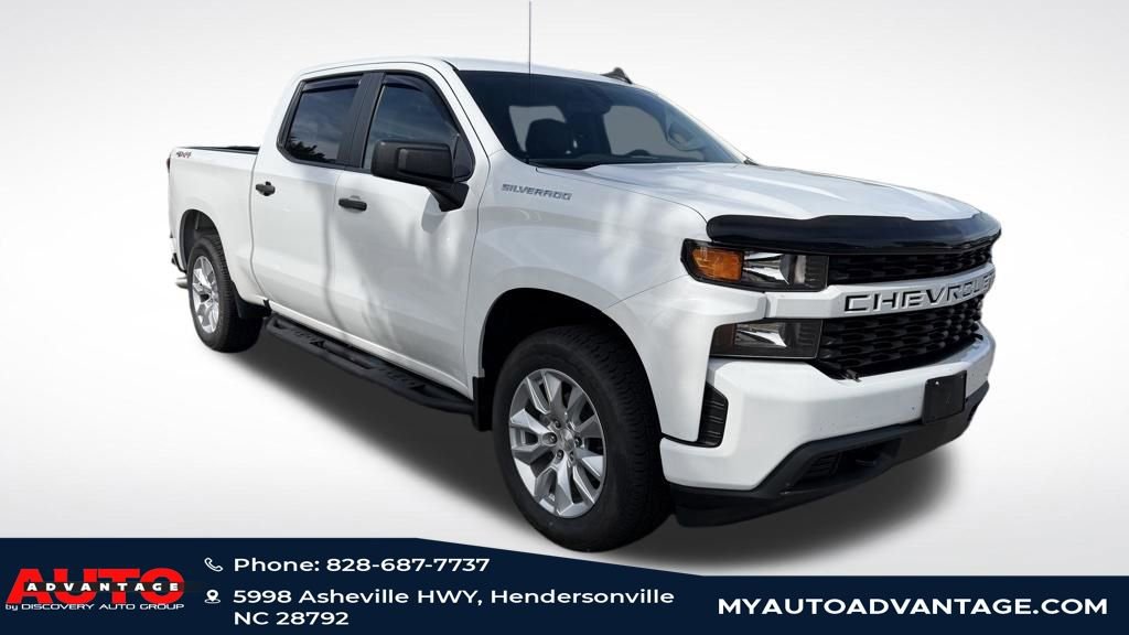 Used 2019 Chevrolet Silverado 1500 Custom w/ Custom Convenience Package AWD/4WD image 2