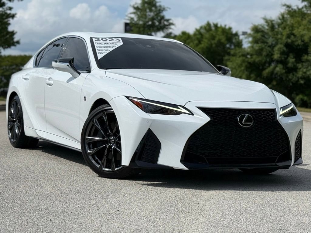 Certified 2023 Lexus IS 350 F Sport w/ Memory Package RWD image 2
