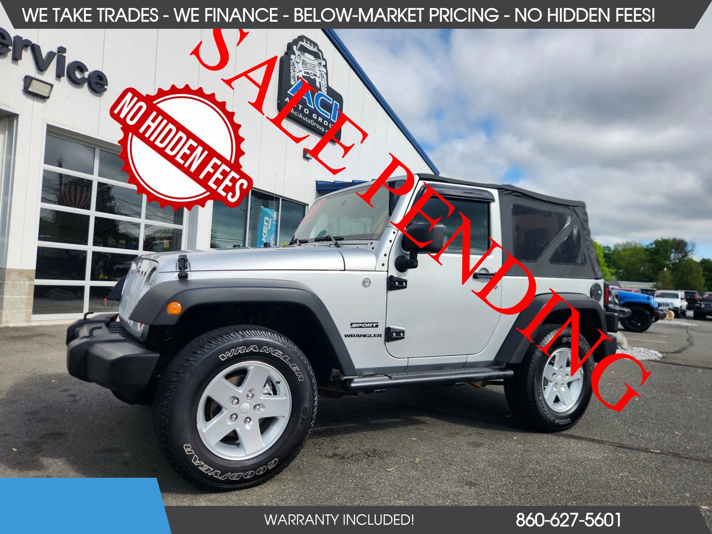 Used 2010 Jeep Wrangler Sport AWD/4WD image 1