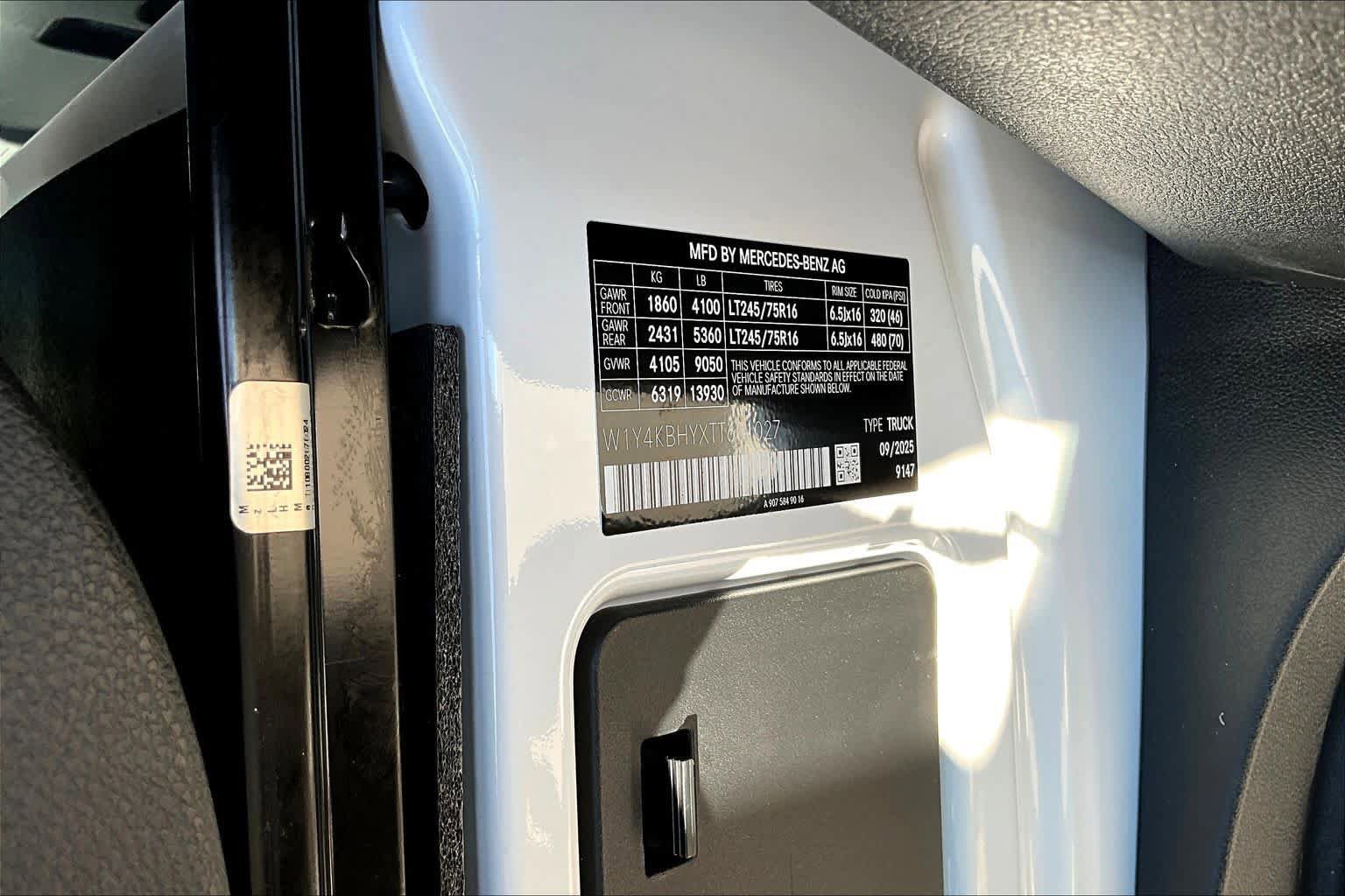 New 2026 Mercedes-Benz Sprinter 2500 image 26