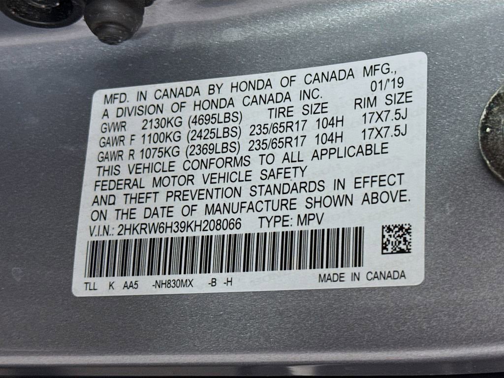 Used 2019 Honda CR-V LX image 33