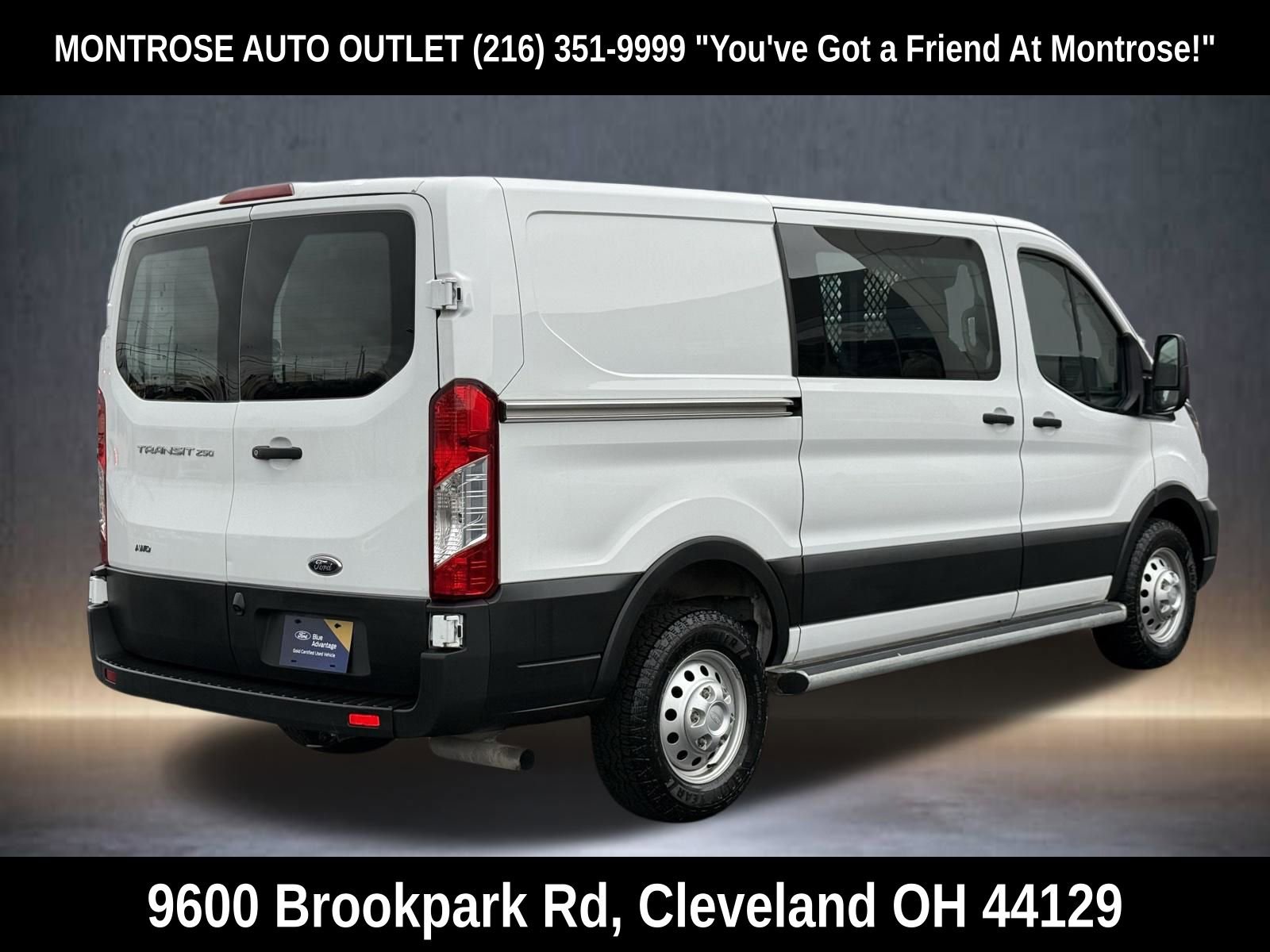 Used 2023 Ford Transit 250 Low Roof AWD w/ Exterior Upgrade Package image 3