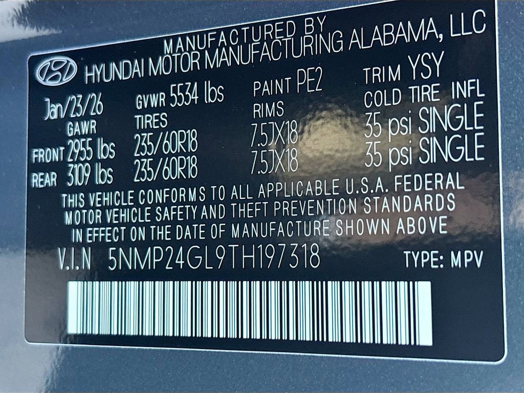 New 2026 Hyundai Santa Fe SEL image 32