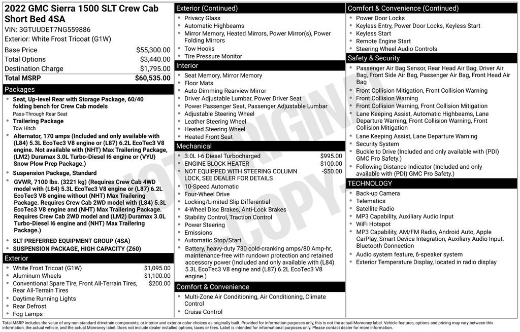 Certified 2022 GMC Sierra 1500 SLT AWD/4WD image 45