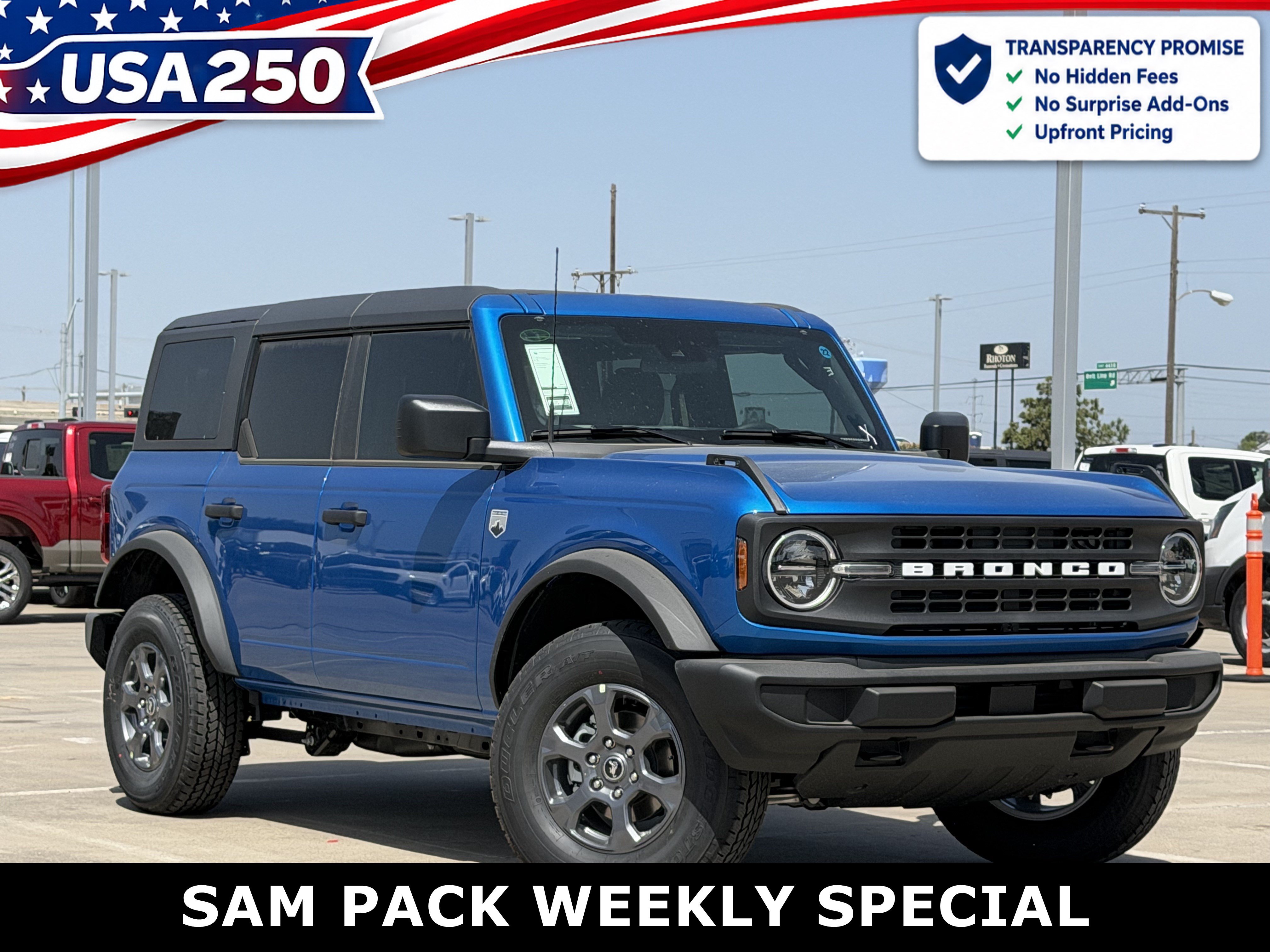 New 2026 Ford Bronco Big Bend AWD/4WD image 1