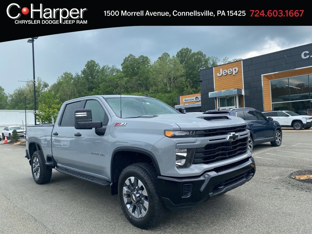 Used 2024 Chevrolet Silverado 2500 Custom w/ Custom Value Package AWD/4WD image 1
