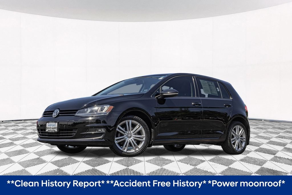 Used 2015 Volkswagen Golf TDI SE w/ Lighting Package FWD image 2