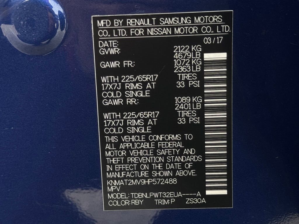Used 2017 Nissan Rogue S image 23