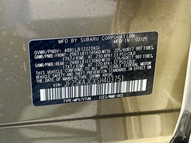 Used 2025 Subaru Forester Wilderness AWD/4WD image 31