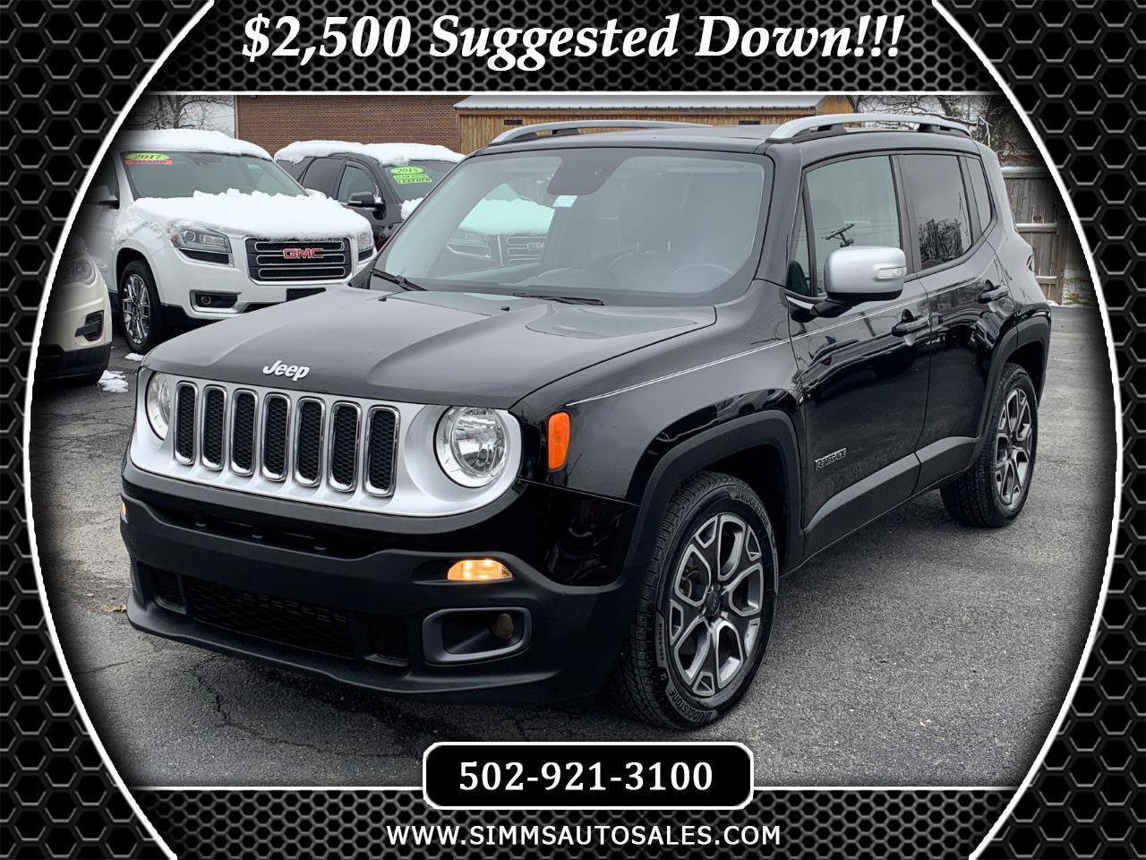 Used 2017 Jeep Renegade Limited