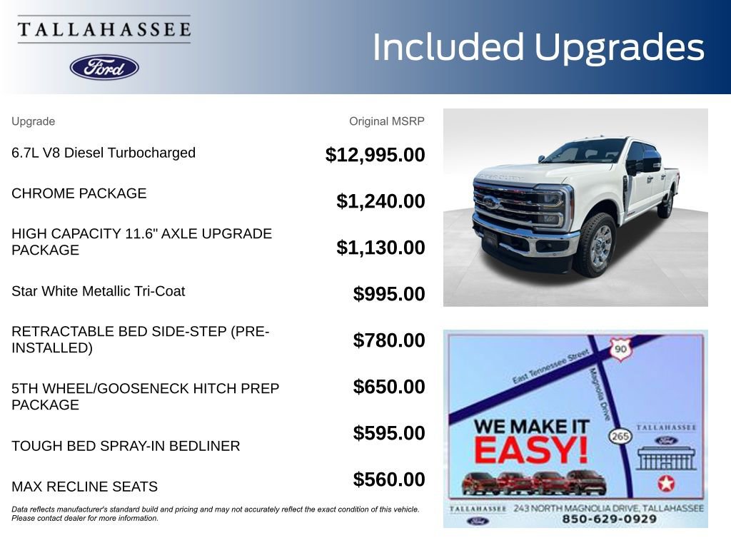 New 2025 Ford F250 King Ranch w/ Chrome Package image 3