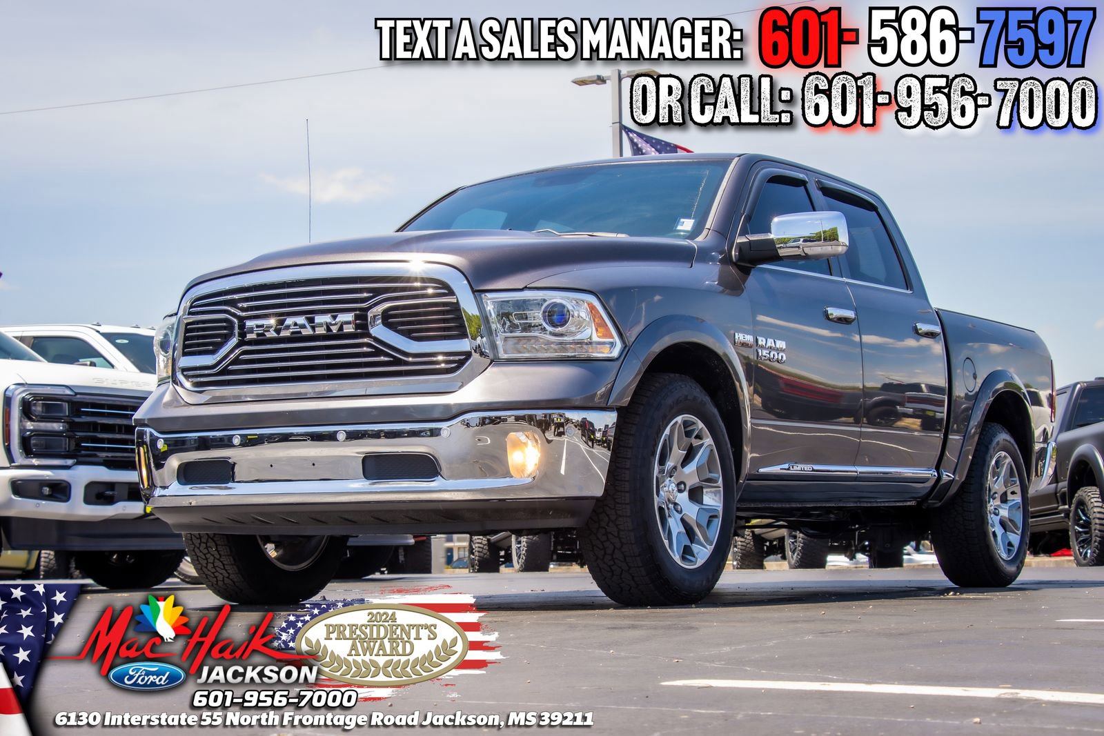Used 2017 RAM 1500 Limited AWD/4WD image 4