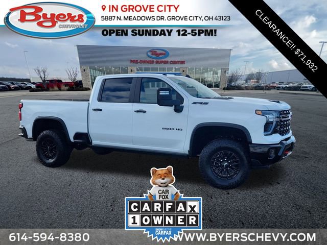 Used 2025 Chevrolet Silverado 2500 ZR2 w/ Technology Package AWD/4WD image 1