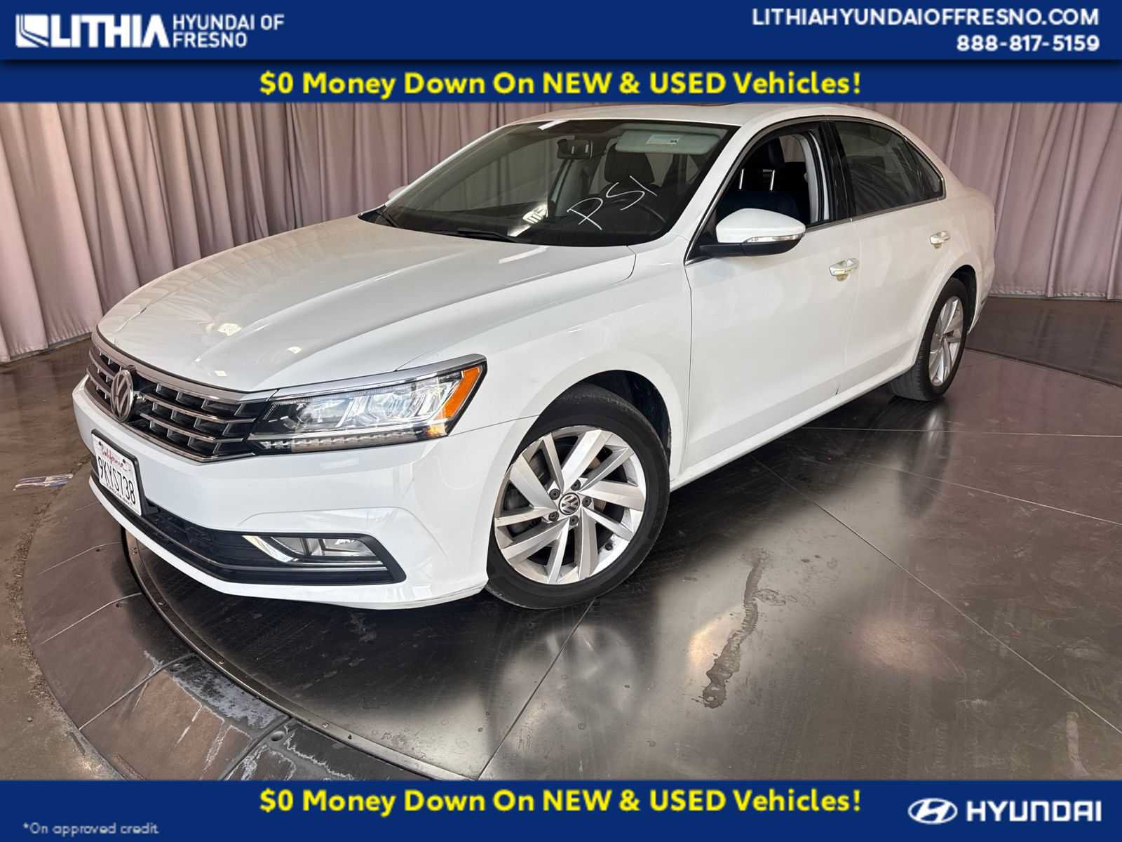 Used 2018 Volkswagen Passat 2.0T SE w/ SE Lighting Package FWD image 1