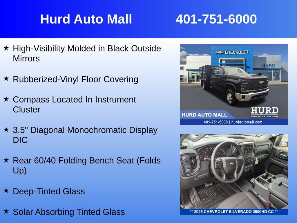 New 2025 Chevrolet Silverado 3500 W/T w/ WT Convenience Package image 30