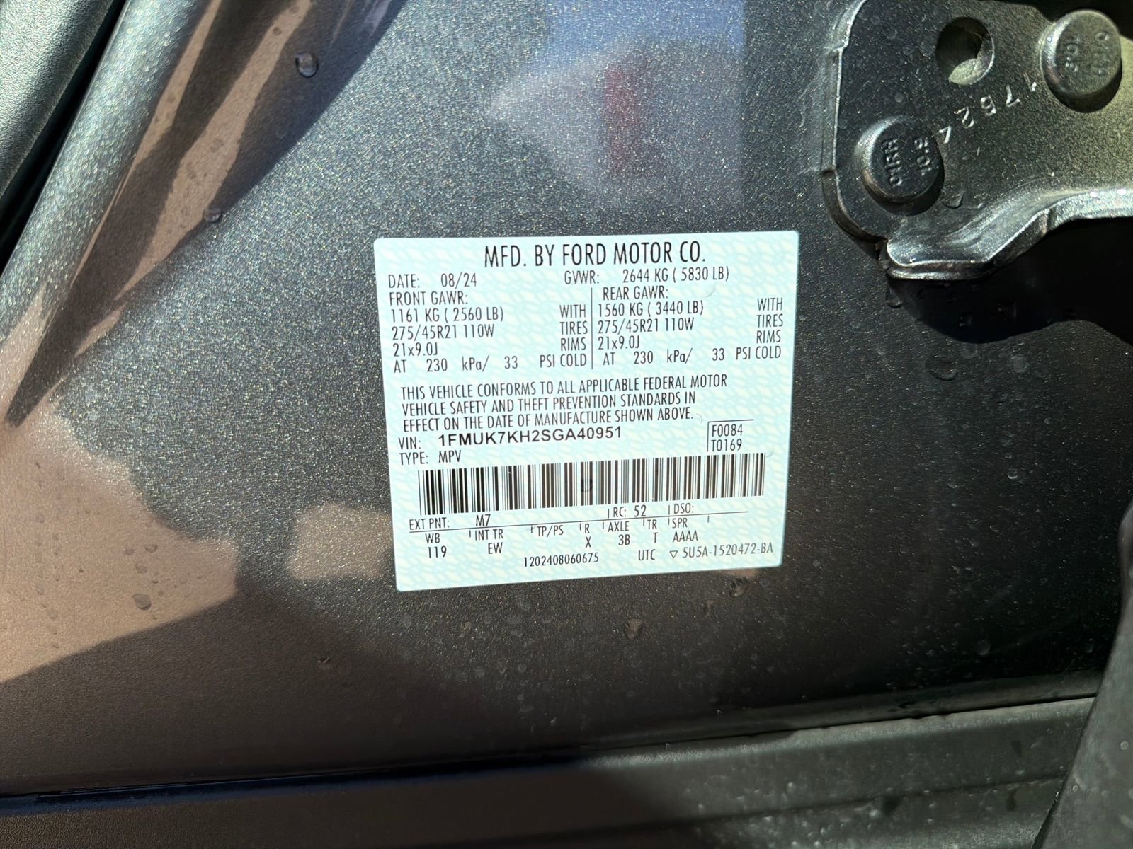 Certified 2025 Ford Explorer ST-Line w/ Premium Package image 30