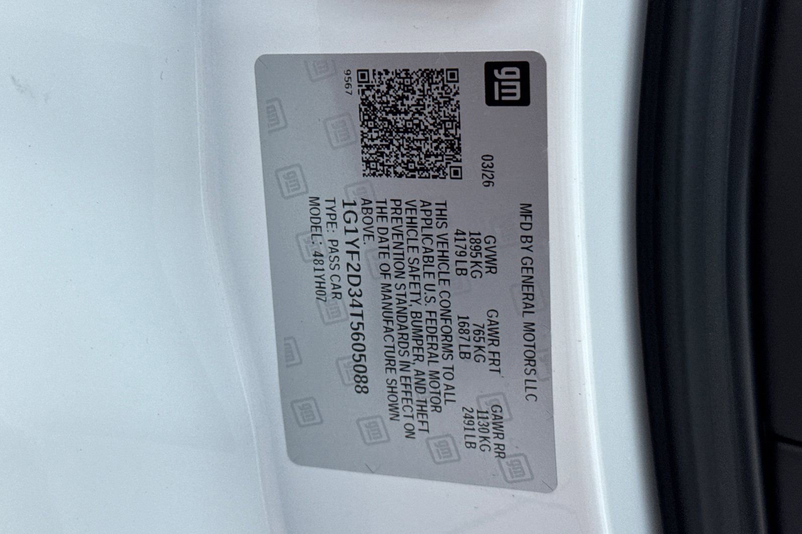 New 2026 Chevrolet Corvette Z06 image 32