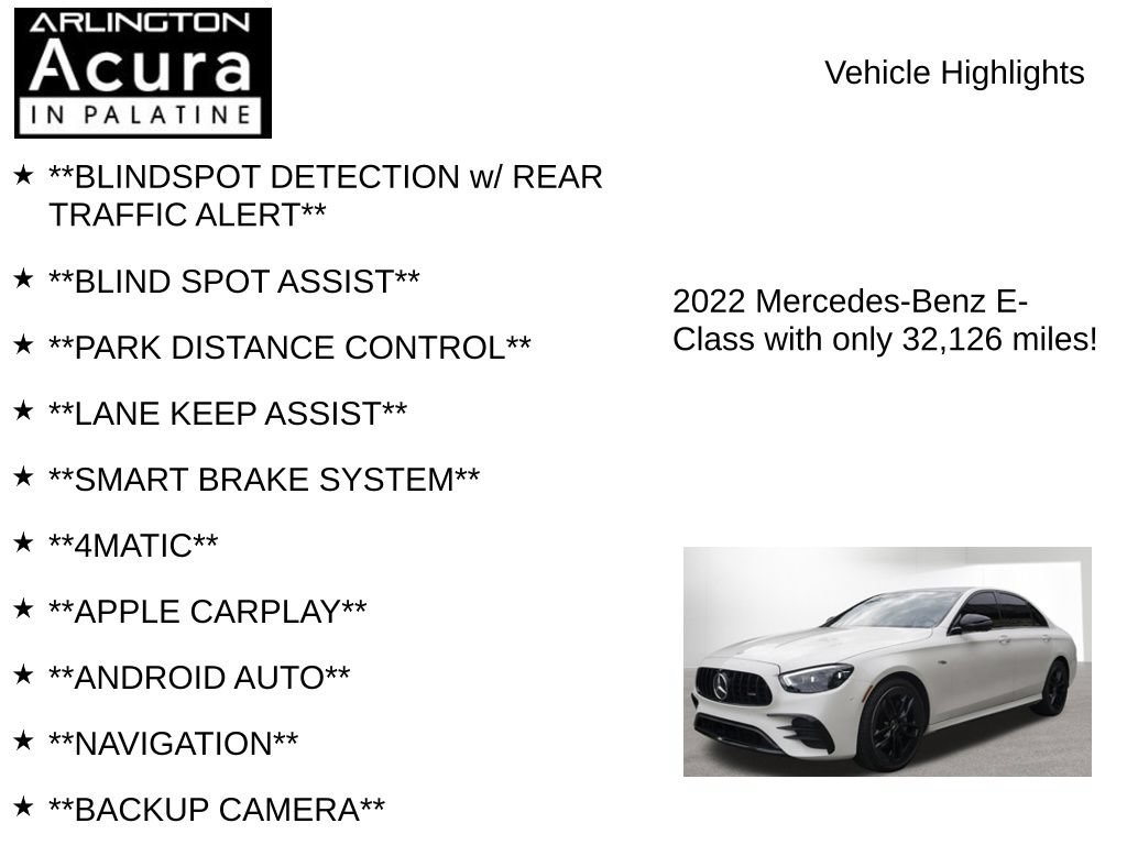 Used 2022 Mercedes-Benz E 53 AMG 4MATIC Sedan image 7