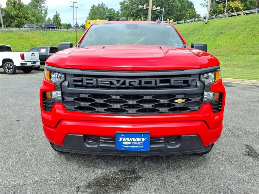 Used 2026 Chevrolet Silverado 1500 Custom w/ Turbomax Blackout Package AWD/4WD image 8