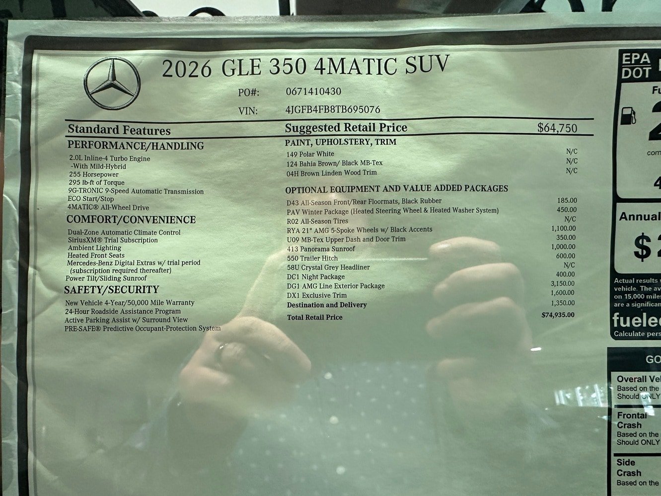 New 2026 Mercedes-Benz GLE 350 4MATIC image 17