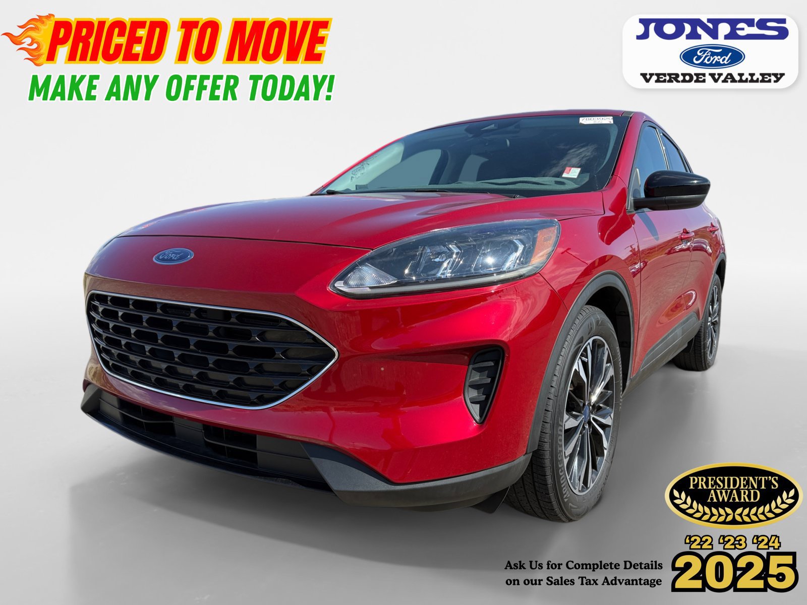 Certified 2022 Ford Escape SE w/ SE Sport Appearance Package FWD image 1