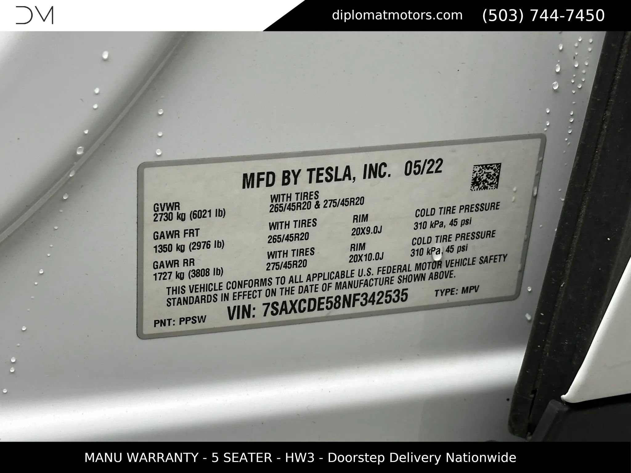 Used 2022 Tesla Model X AWD/4WD image 45