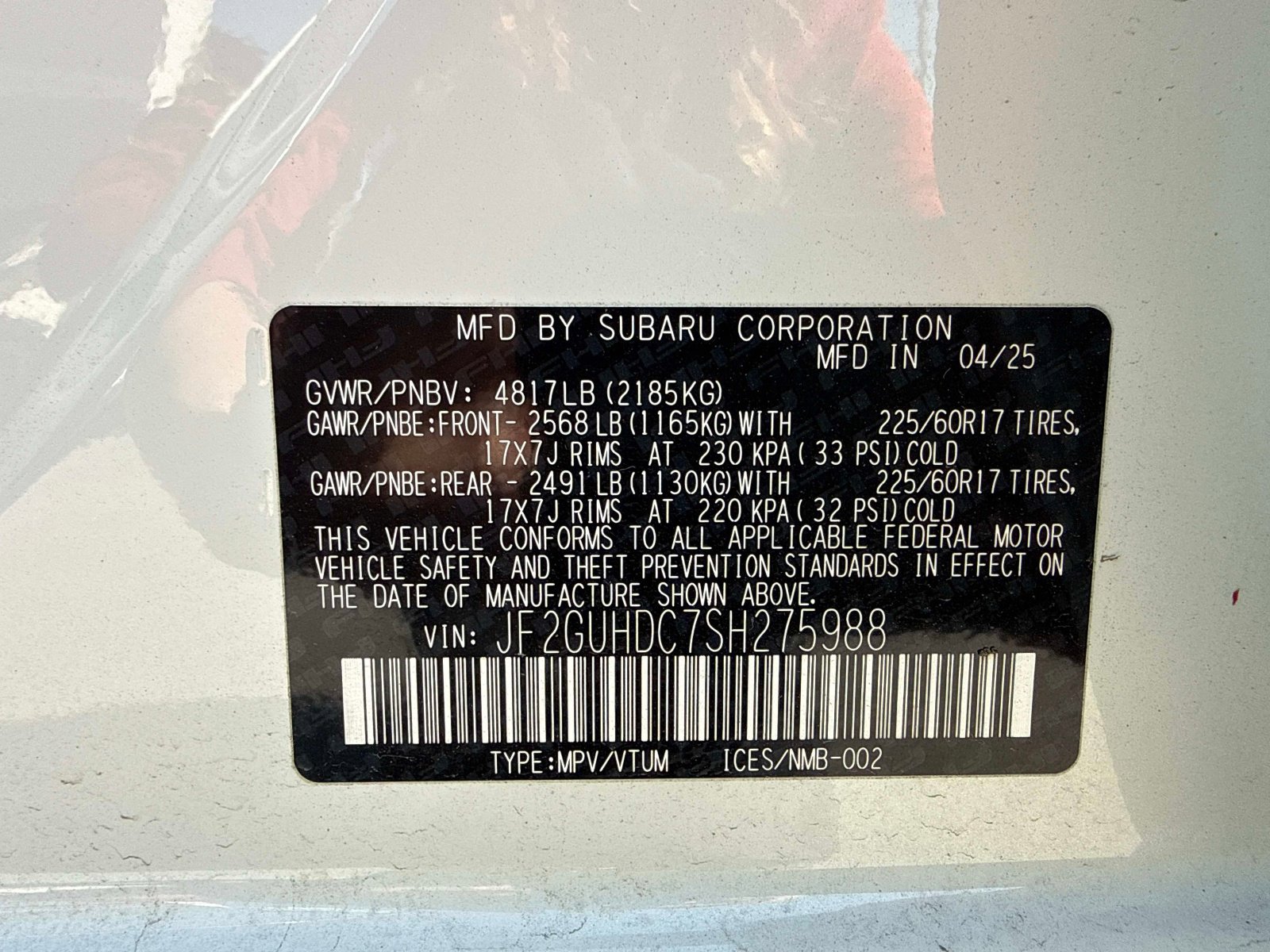 Used 2025 Subaru Crosstrek 2.0i Premium w/ Popular Package #4 image 33