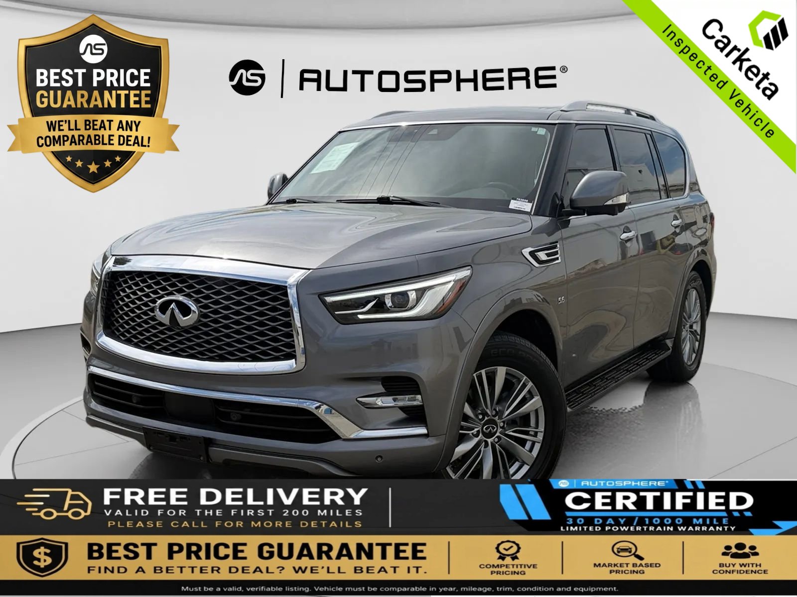 Used 2020 INFINITI QX80 Luxe w/ Proassist Package