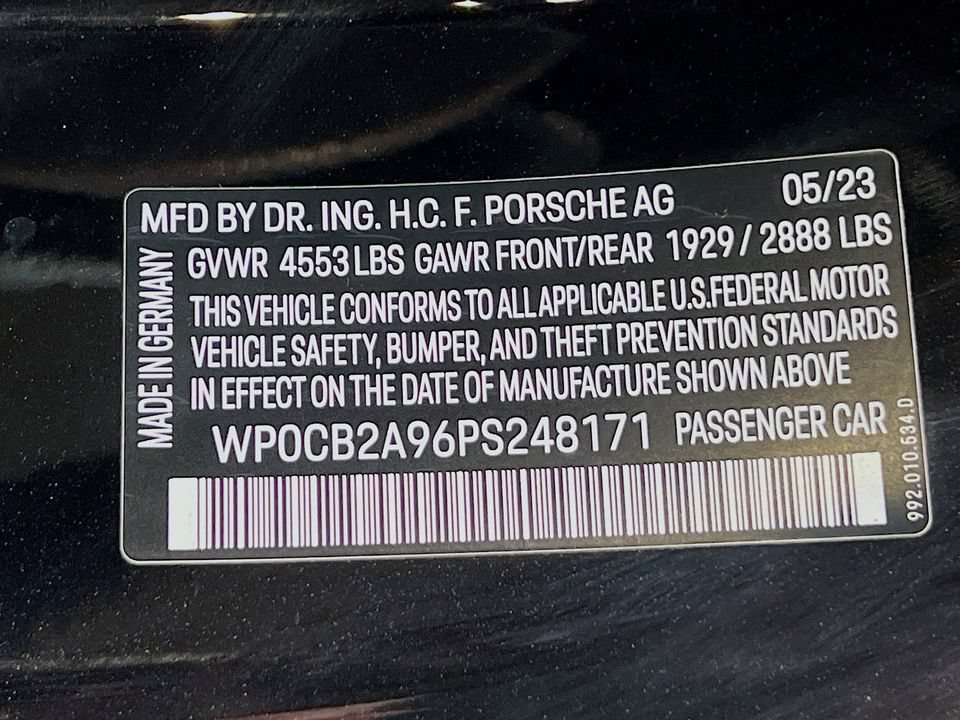 Certified 2023 Porsche 911 Carrera 4S AWD/4WD image 33