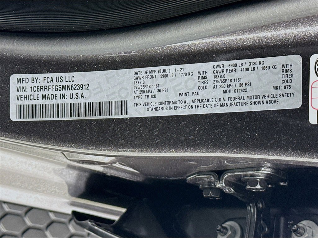 Used 2021 RAM 1500 Big Horn image 30