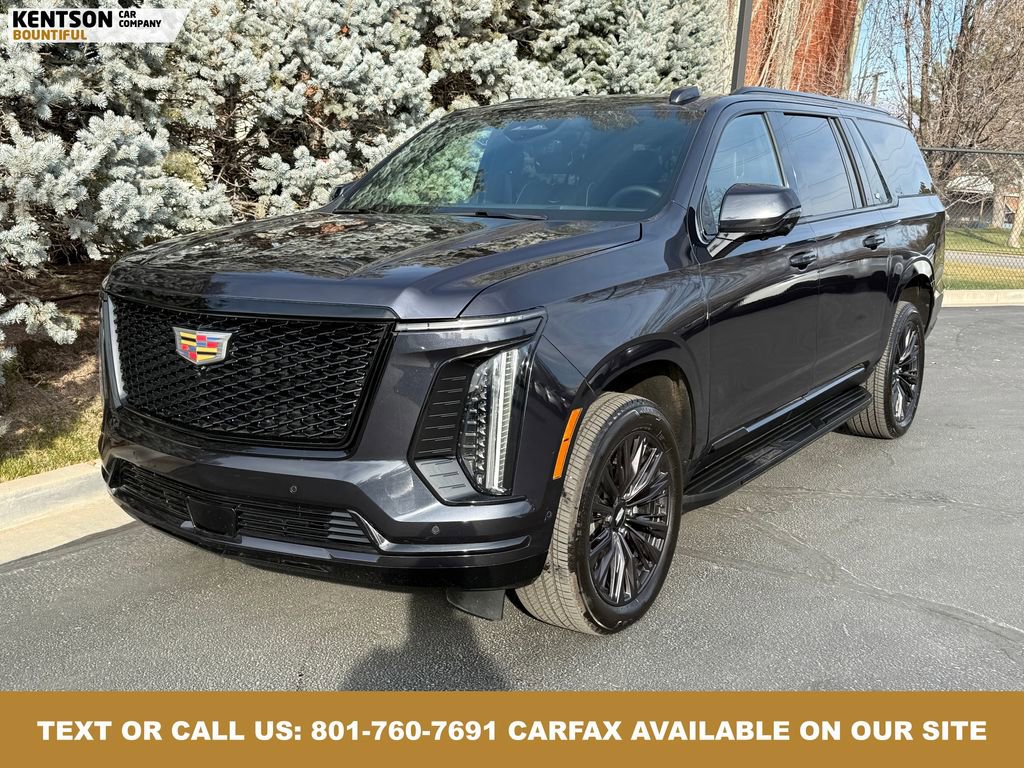 Used 2025 Cadillac Escalade ESV Sport w/ LPO, ONYX Package image 3