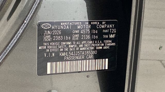 New 2026 Hyundai Sonata Limited FWD image 29
