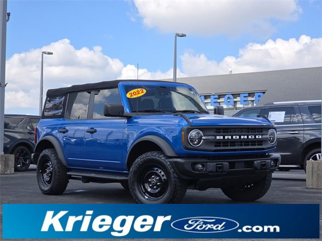 Certified 2022 Ford Bronco Black Diamond image 1