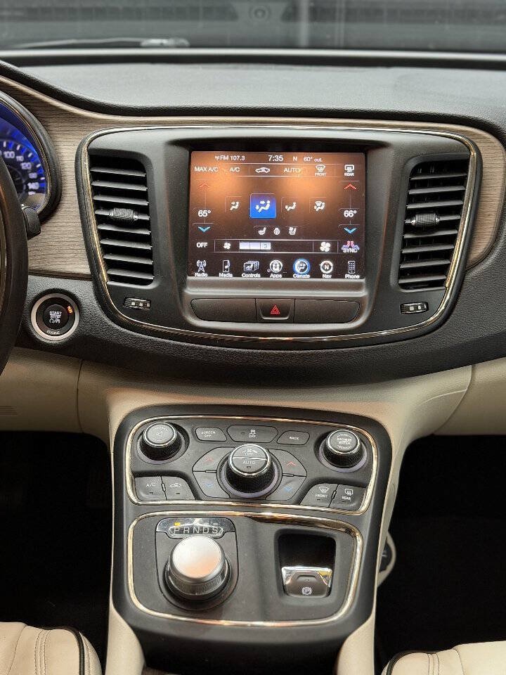 Used 2015 Chrysler 200 C w/ Navigation & Sound Group I FWD image 12