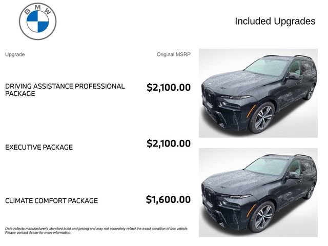 Certified 2024 BMW X7 M60i w/ Executive Package image 3