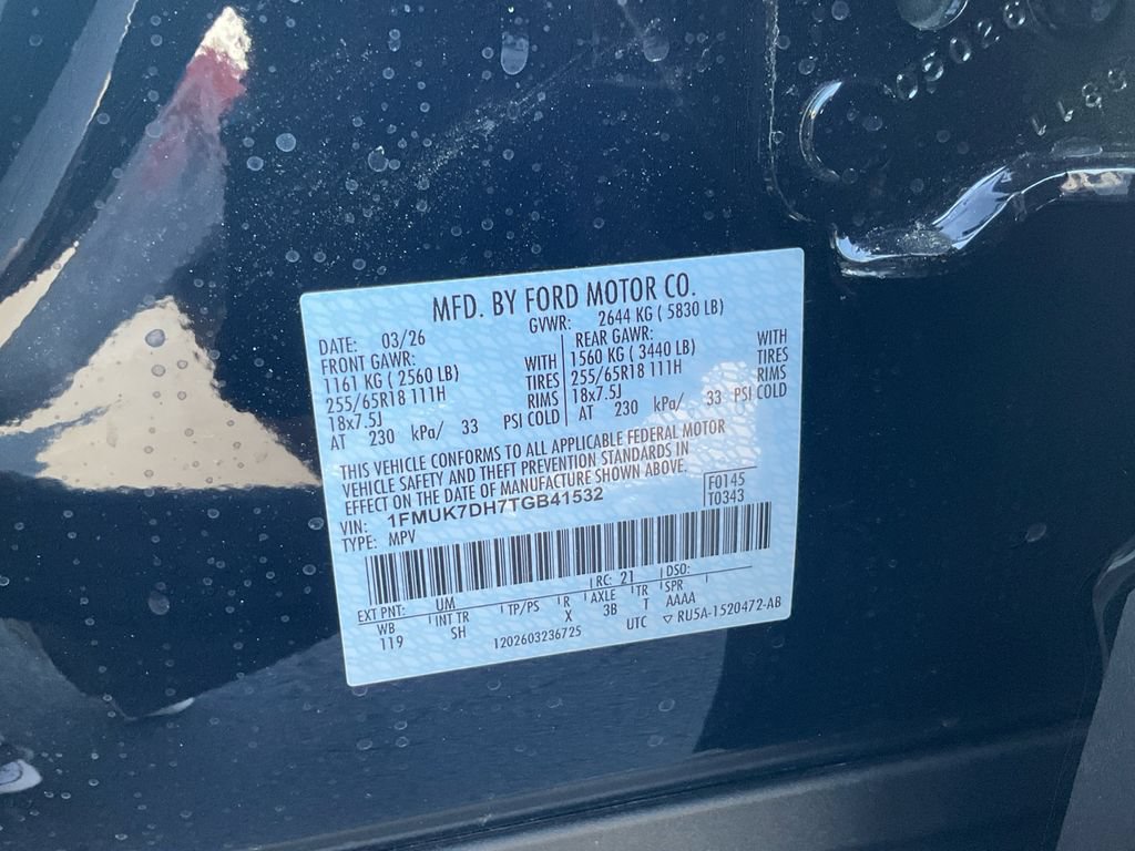 New 2026 Ford Explorer Active w/ Active Comfort Package RWD image 18