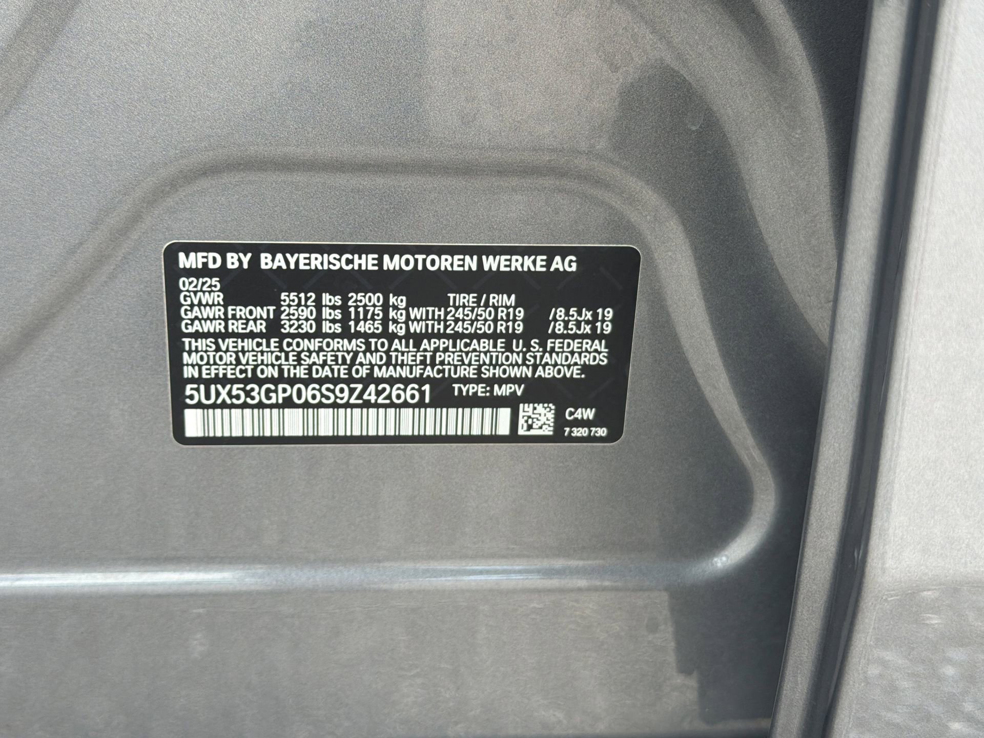 Certified 2025 BMW X3 xDrive30i AWD/4WD image 36