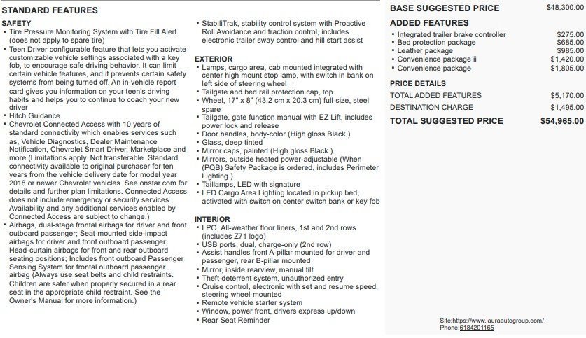 Used 2019 Chevrolet Silverado 1500 LT Trail Boss image 2