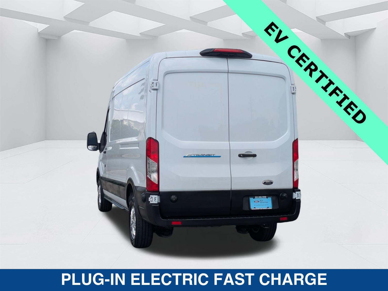 Certified 2023 Ford E-Transit Medium Roof RWD image 7