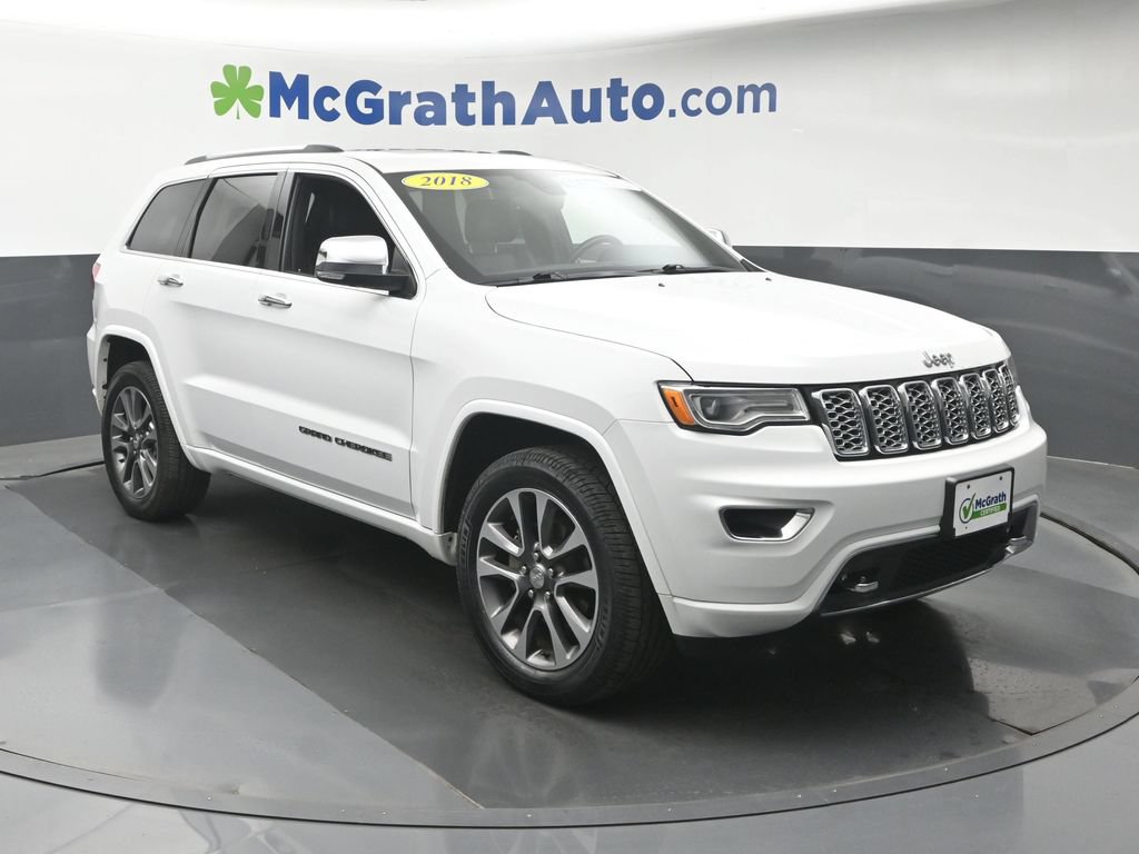 Used 2018 Jeep Grand Cherokee Overland AWD/4WD image 2