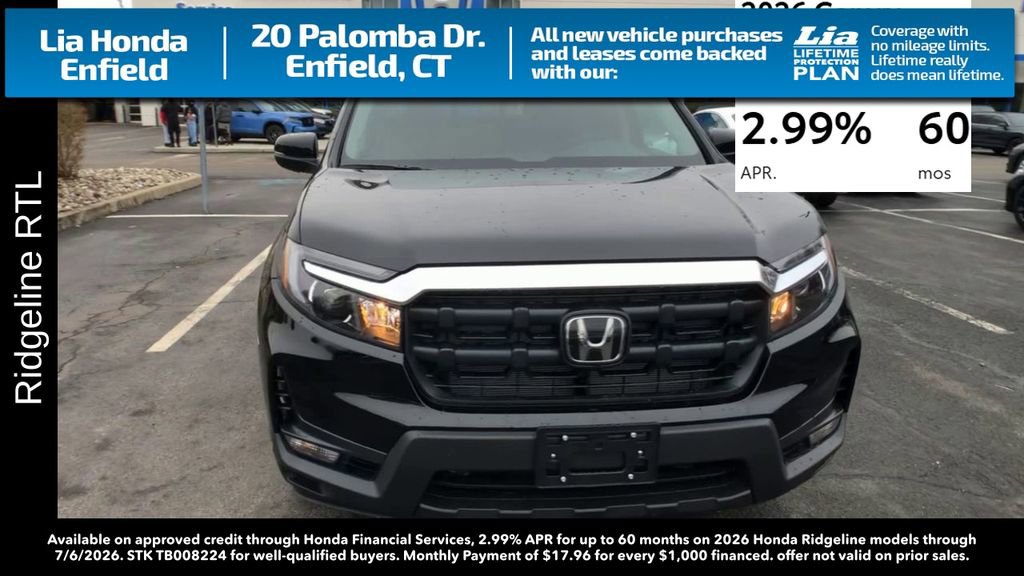 New 2026 Honda Ridgeline RTL image 3