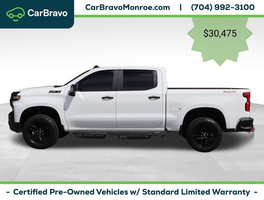 Certified 2021 Chevrolet Silverado 1500 LT Trail Boss w/ Convenience Package II AWD/4WD image 2