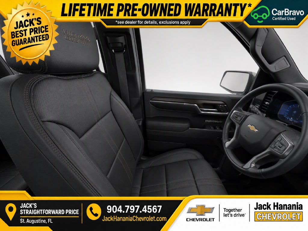 Certified 2025 Chevrolet Silverado 1500 High Country AWD/4WD image 19