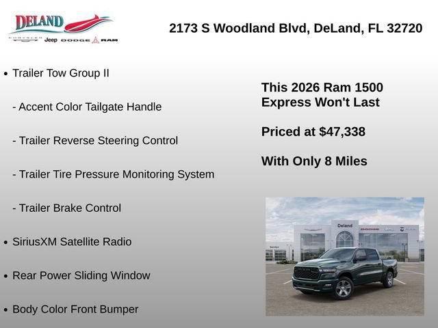 New 2026 RAM 1500 Express AWD/4WD image 18